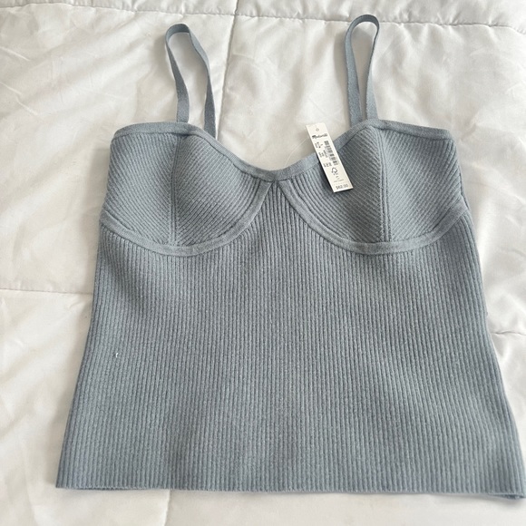 MADEWELL CORSET SWEATER TANK - Picture 4 of 6